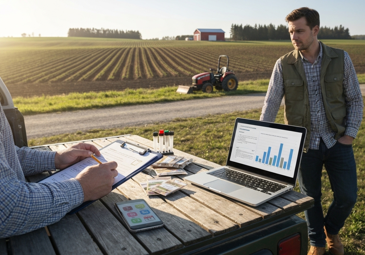 What steps should new farmers take first?