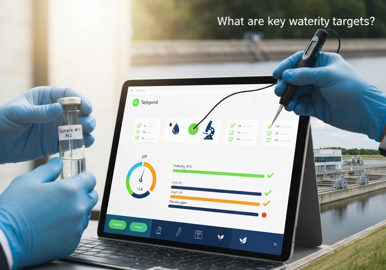 What are key water quality targets?