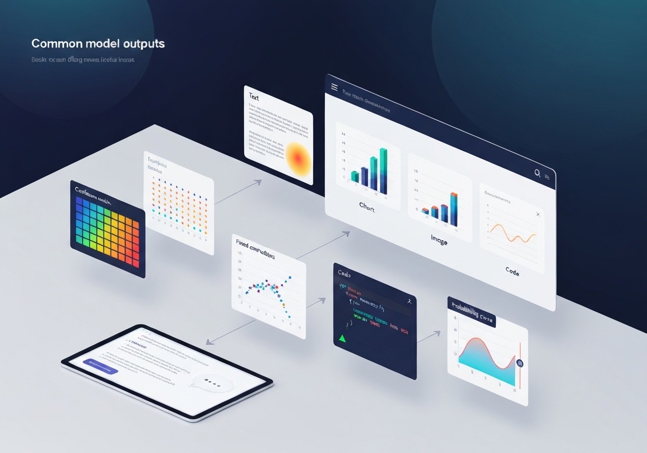 Common model outputs