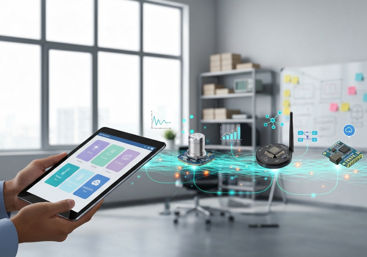 Design steps using sensor data