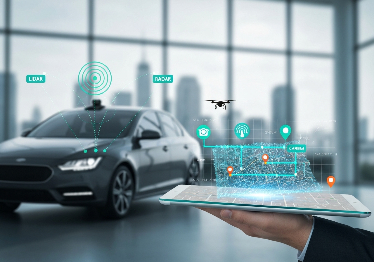 What role do sensors and mapping play?