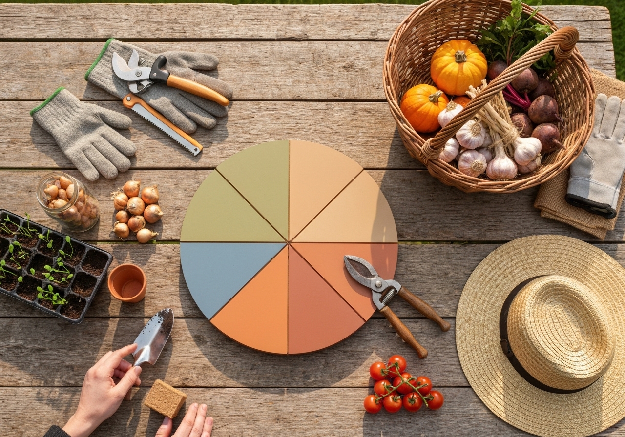 How to build a seasonal rotating tasks checklist for small family farms?