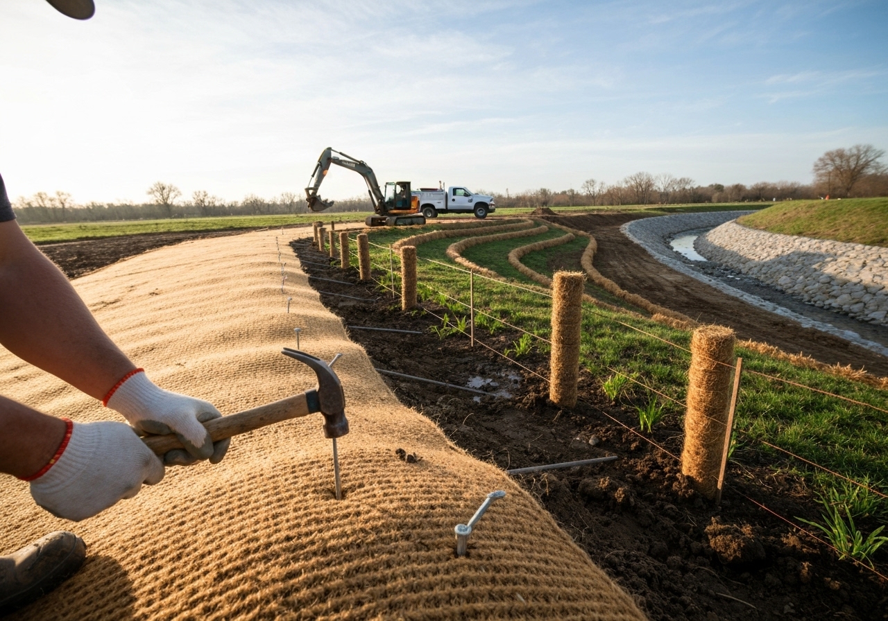 Construction tips to prevent erosion