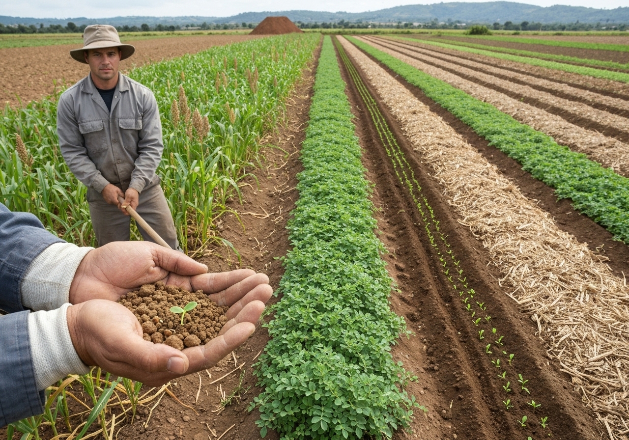 How should small farmers integrate drought-hardy crops into rotations and systems?