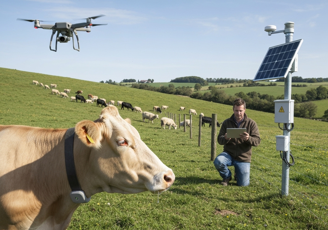 AI and sensor tools to optimize grazing